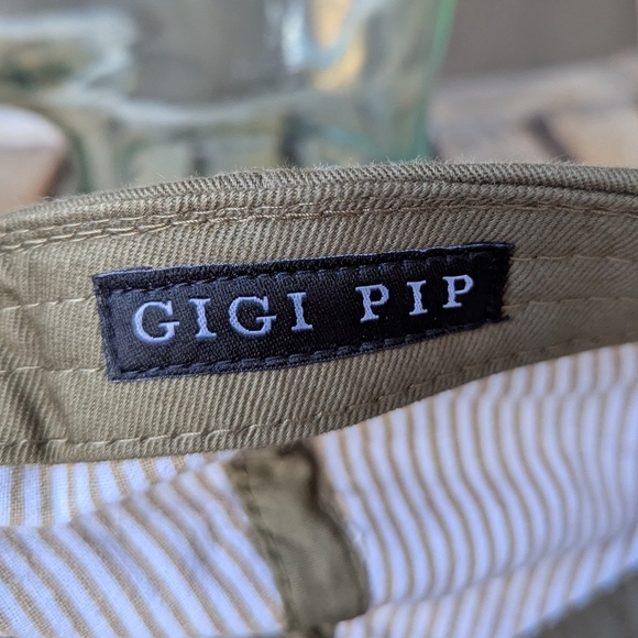 NWOT GIGI PIP Olive Green Ball Cap Lined One Size 100% Cotton - Picture 7 of 11